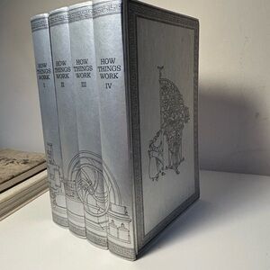 “How Things Work" Chrome Bound 4-Volume Book Set